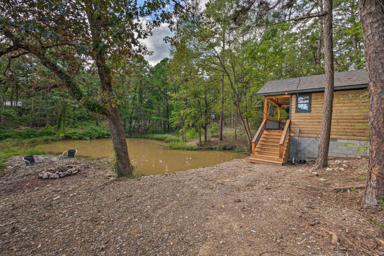 Romantic Broken Bow Cabin With Jacuzzi And Fire Pit! المظهر الخارجي الصورة
