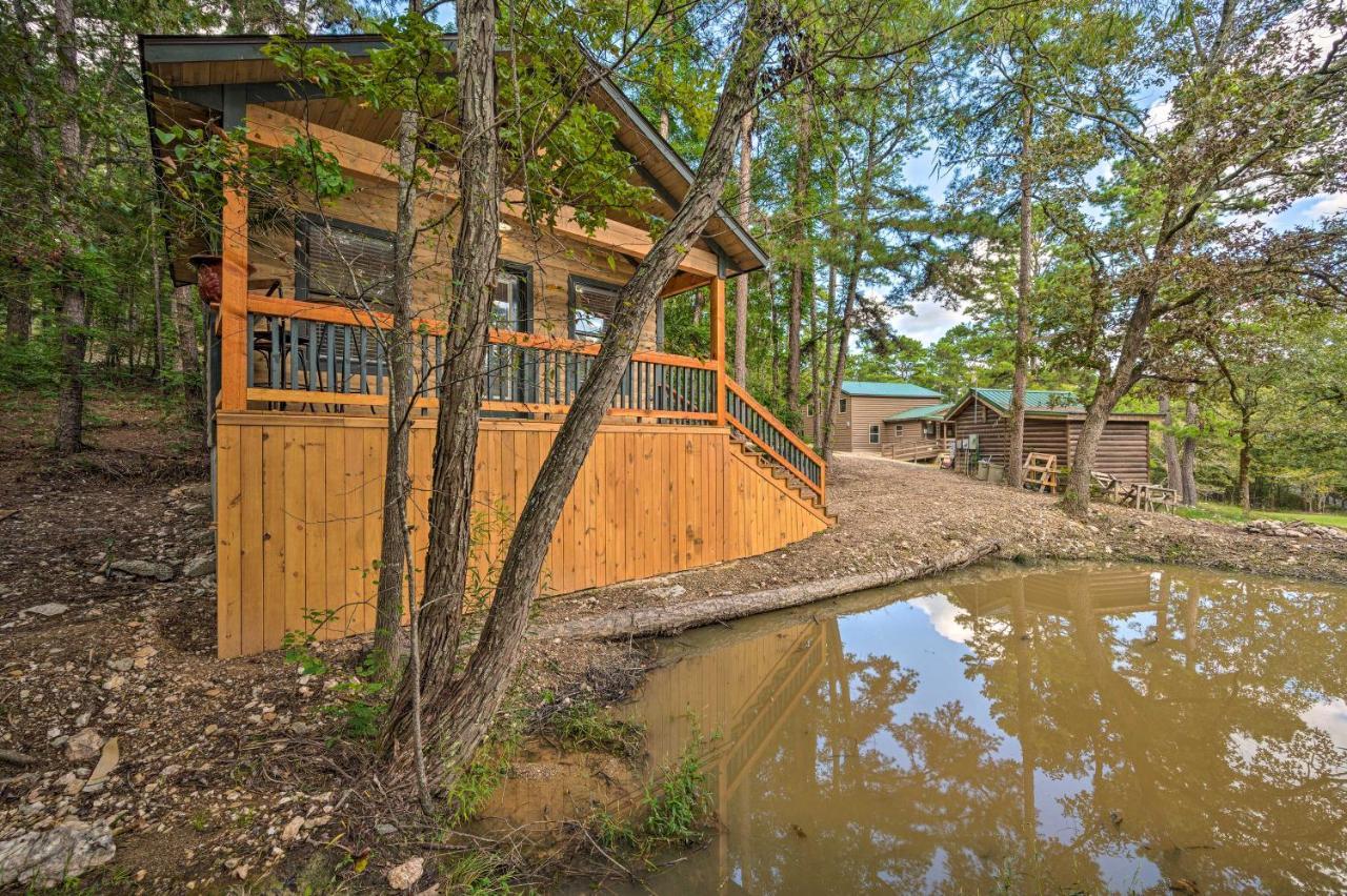 Romantic Broken Bow Cabin With Jacuzzi And Fire Pit! المظهر الخارجي الصورة